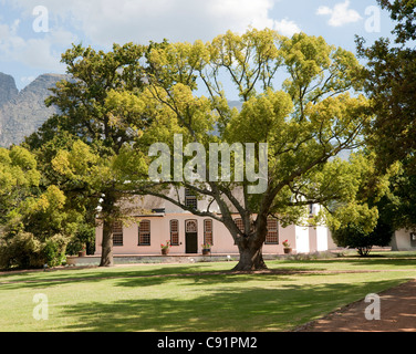 Boschendal est l'un des plus anciens domaines viticoles en Afrique du Sud et est situé entre Franschhoek et Stellenbosch en Afrique du Banque D'Images