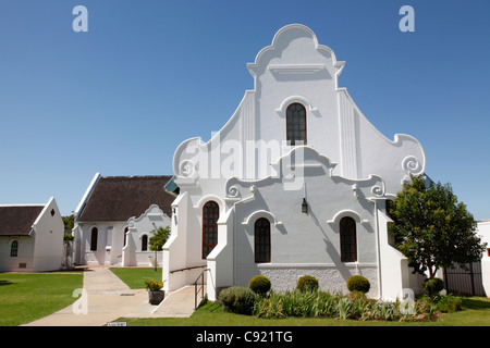 L'Église presbytérienne à Worcester.L'architecture de l'Afrique du Sud montre de nombreuses influences dues à l'énorme et ethniques Banque D'Images