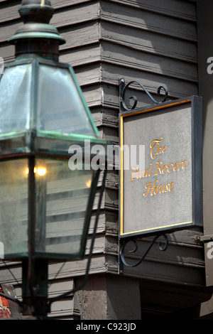 La Paul Revere House est la maison coloniale de patriote américain Paul Revere au cours de l'époque de la Révolution américaine qui Banque D'Images