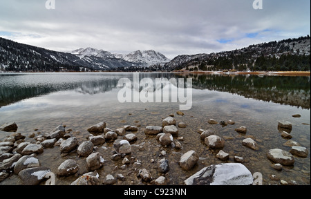 Lac de juin juin Lake Beach Campground Banque D'Images