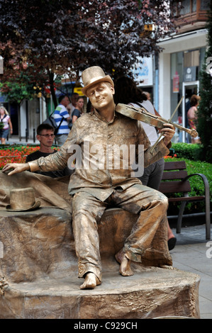 Artiste de rue, Palma de Mallorca, Espagne, Europe Banque D'Images