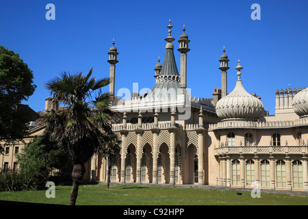 Le Royal Pavilion à Brighton est une ancienne résidence royale construite au début du 19ème siècle en tant que station retreat dans le nouveau Banque D'Images