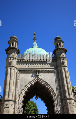 Le Royal Pavilion à Brighton est une ancienne résidence royale construite au début du 19ème siècle en tant que station retreat dans le nouveau Banque D'Images