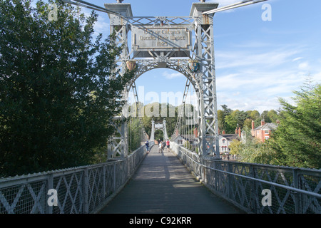 La rivière Dee à Chester. Banque D'Images