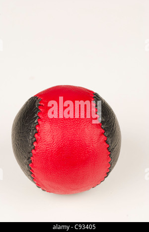 Balle pelote basque espagnol traditionnels fabriqués à la main, avec ses coutures grossières typiques Banque D'Images