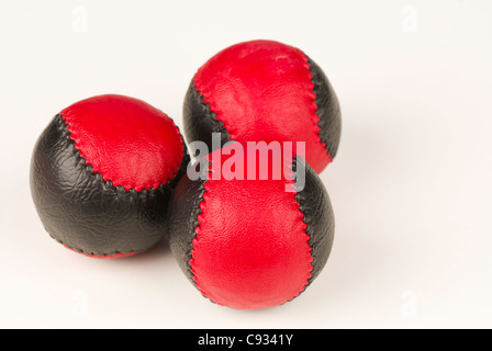 Pelote basque espagnol traditionnel, boules de cuir artisanal Banque D'Images