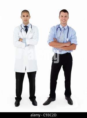 Portrait Of Medical Staff in Studio Banque D'Images