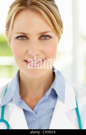 Femme médecin Banque D'Images