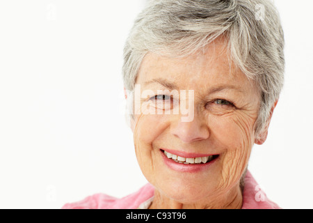 Portrait of senior woman Banque D'Images