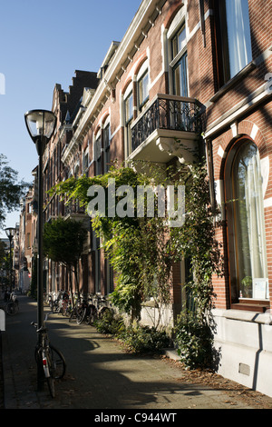 Concordia Avenue, une rue à Rotterdam Banque D'Images