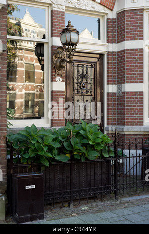 Concordia Avenue, une rue à Rotterdam Banque D'Images