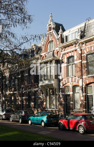 Concordia Avenue, une rue à Rotterdam Banque D'Images