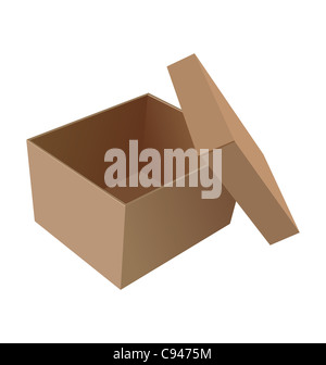 Illustration réaliste de fort isolé sur fond blanc - vector Banque D'Images