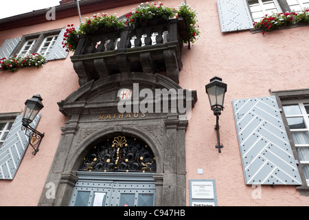 Centre Ville, à Cochem (Allemagne) Banque D'Images