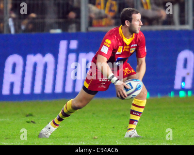 Amiln Challenge Cup, 4 piscine : USAP - Exeter Chiefs (Perpignan, 11 Nov 11) Banque D'Images