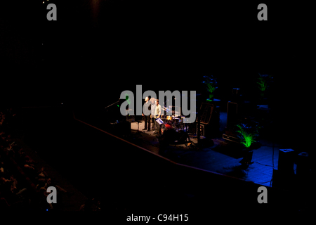 Pat Metheny et son trio @ Bologna Bologne Europauditorium pour le Festival de Jazz Banque D'Images