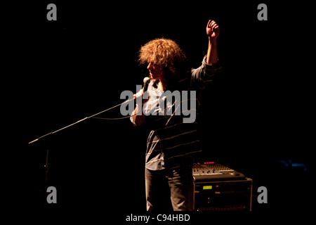 Pat Metheny et son trio @ Bologna Bologne Europauditorium pour le Festival de Jazz Banque D'Images