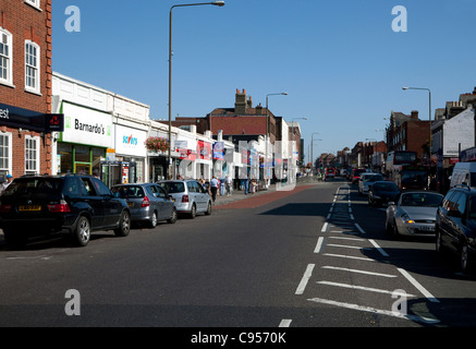 Eltham High Street en S E Londres Banque D'Images