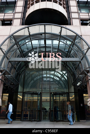 Les bureaux de l'UBS, Liverpool Street, Londres Banque D'Images