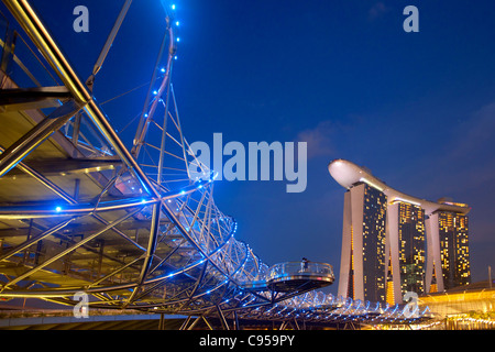 SSands Marina Bay Hotel, Singapore Banque D'Images