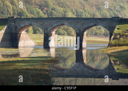 Dans Washburndale Viaduc Bois Lindley, Yorkshire Banque D'Images