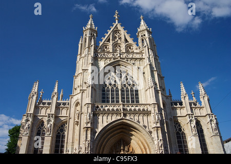 Eglise Notre-Dame du Sablon (Notre Dame du Sablon Church ). Bruxelles, Belgique Banque D'Images