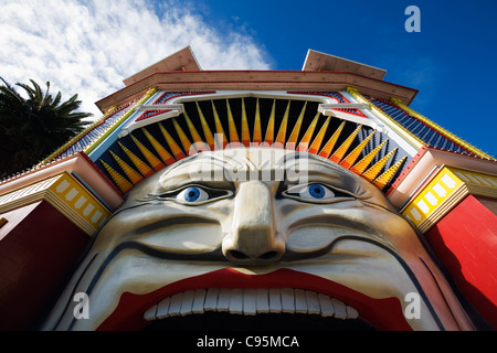Luna Park à St Kilda à Melbourne, Victoria, Australie Banque D'Images