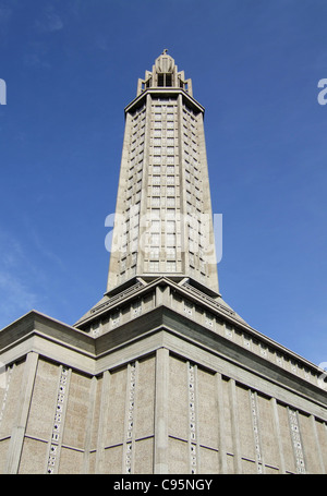Eglise Saint-Joseph, Le Havre, Normandie, France Banque D'Images