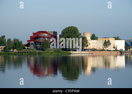 Hans-Otto Theater à Potsdam à Tiefen See Banque D'Images