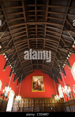 L'Écosse, Édimbourg, le château d'Édimbourg, le Grand Hall Banque D'Images