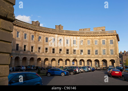 Un segment de la Crescent à Buxton. Banque D'Images