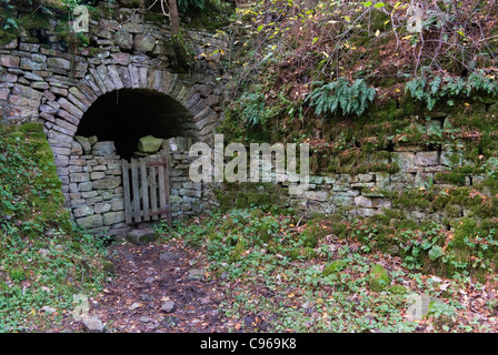 Old mining ponceau dans Arkengarthdale Banque D'Images