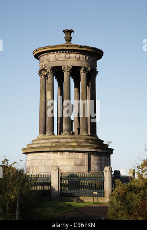 Dugald Stewart Monument, Calton Hill, Édimbourg, Écosse, Royaume-Uni Banque D'Images