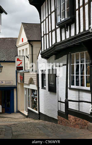 L'architecture historique du poisson à Shrewsbury Street Banque D'Images