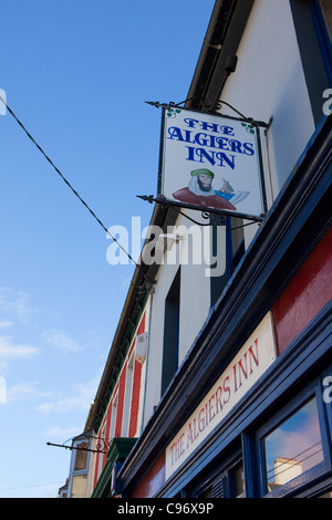 Dans l'Alger, dans le village de pêcheurs de Baltimore, West Cork, Irlande. Banque D'Images