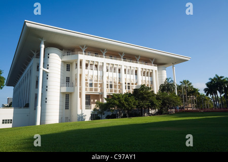 La Maison du Parlement du Territoire du Nord, connu localement comme le gâteau de mariage. Darwin, Territoire du Nord, Australie Banque D'Images