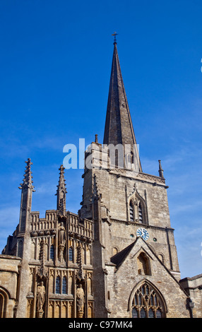 St John the Baptist Church, Burford, Oxfordshire, Angleterre Banque D'Images