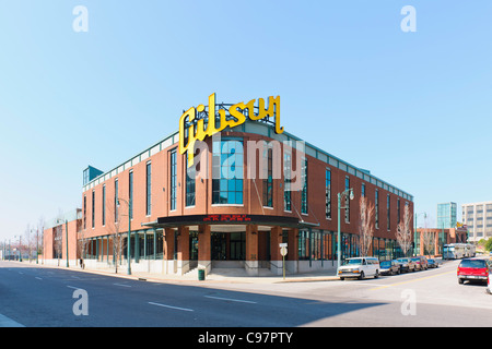 Gibson Guitar Factory Memphis Banque D'Images