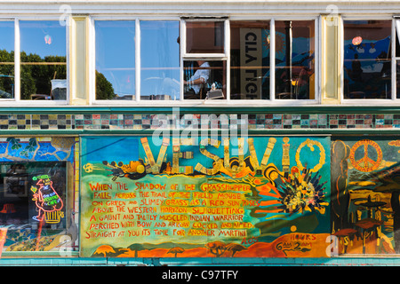 Vesuvio Café San Francisco Banque D'Images