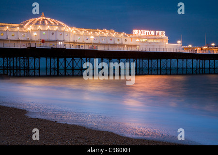 Le Palace Pier de Brighton Brighton, Sussex, UK Banque D'Images