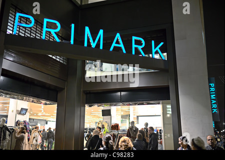 Primark magasin phare, Marble Arch, Oxford Street, London, England, UK Banque D'Images