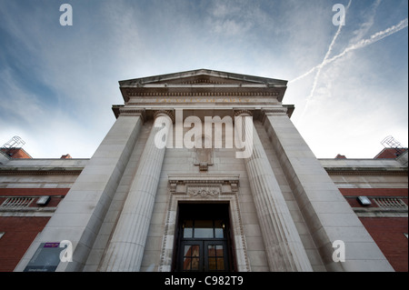 Le Samuel Alexander bâtiment sur la rue Burlington sur Oxford Road campus de l'Université de Manchester (usage éditorial uniquement). Banque D'Images