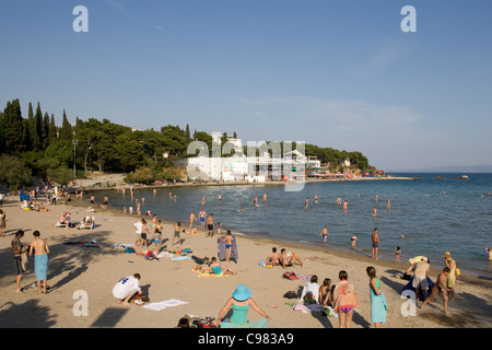 La plage de Bacvice Split : Banque D'Images