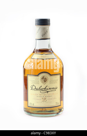 Dalwhinnie 15 ans scotch whisky whisky Ecosse Banque D'Images