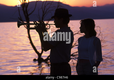 Le lac Salton Année : 2002 USA Chandra West, Val Kilmer Réalisateur : D.J. Caruso Banque D'Images