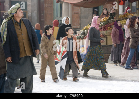 The Kite Runner Année : 2007 USA Zekeria Ebrahimi, Ahmad Khan Mahmidzada, Directeur : Marc Forster Banque D'Images