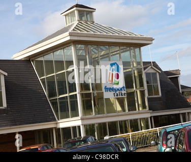 Freeport Talke Outlet Shopping Centre, Stoke-on-Trent, états-majors, Angleterre Banque D'Images