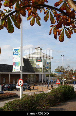 Freeport Talke Outlet Shopping Centre, Stoke-on-Trent, états-majors, Angleterre Banque D'Images