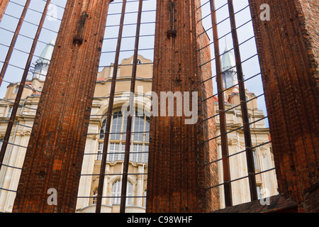 Ruines de Klosterkirche. Berlin, Allemagne. Banque D'Images