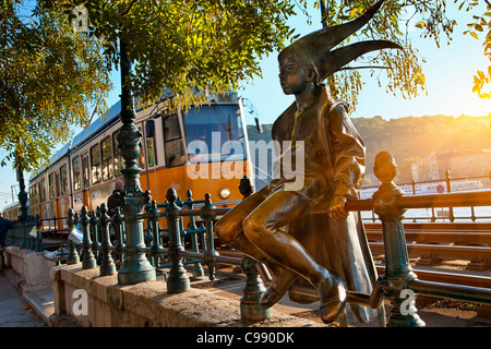 Budapest, petite princesse par Marton Laszlo Banque D'Images